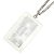Collana Piastra Cambon di Chanel Argento Bianco - vista 2