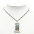 Collana Piastra Cambon di Chanel Argento Bianco - vista 8