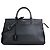 SAINT LAURENT - Borsa Saint Laurent Rive Gauche in pelle nera e camoscio Nero