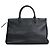 SAINT LAURENT - Borsa Saint Laurent Rive Gauche in pelle nera e camoscio Nero - vista 3