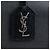 SAINT LAURENT - Borsa Saint Laurent Rive Gauche in pelle nera e camoscio Nero - vista 6
