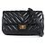 CHANEL - Borsa a cintura Chanel 2.55 in pelle nera Nero