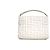BALMAIN - Bolsa de ombro Balmain B-Buzz 22 em couro liso branco - vista 3