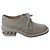 Derby Nicholas Kirkwood in Tweed Multicolore Beige Oro