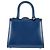 Bolso Mini Box Brillant de Delvaux en cuero azul - vista 3