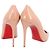 Christian Louboutin Kate Beige Marrone - vista 5