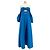 Autre Marque Vestido Shona Joy T.FR 34 de algodón Azul