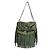 Borsa Rockyssime in pelle verde Zadig & Voltaire Argento