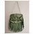 Borsa Rockyssime in pelle verde Zadig & Voltaire Argento - vista 13