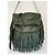 Borsa Rockyssime in pelle verde Zadig & Voltaire Argento - vista 15