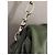 Borsa Rockyssime in pelle verde Zadig & Voltaire Argento - vista 3