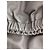 Borsa Rockyssime in pelle verde Zadig & Voltaire Argento - vista 9