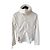 Prada Sudadera de forro polar blanca con capucha Blanco
