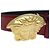 VERSACE Medusa Gürtel Lackleder 68cm-28.7"" Rot Gold Auth bs16787 - Ansicht 2