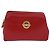 Céline CELINE Pouch Leather Red Gold Auth bs16782 Golden - view 13
