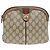 Borsa a spalla GUCCI GG Canvas Web Sherry Line PVC Beige Oro 68.02.047 Auth 86305 D'oro - vista 13