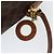 Céline Borsa a mano in tela Macadam CELINE in pelle PVC 2 in 1 marrone oro Auth 86265 D'oro - vista 17