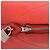 Clochette Hermès Clemence roja con conjunto de cadena y llave - vista 4