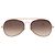 Occhiali da sole aviator specchiati Acne Studios in tono oro - vista 2