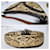 VERSACE Schlange Haut Nieten Tasche Braun/Beige  - Ansicht 11