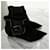 Bottes Cheville Yves Saint Laurent Noir  - vue 2