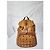 MCM Vintage Logo Print Coated Canvas Backpack Cognac Brown - view 2