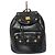 MCM Vintage Leather Drawstring Backpack Black