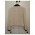 Cambon CHANEL VINTAGE CC LOGO BUTTON BLAZER JACKET FR40 White - view 2