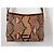 Lancel Pia MM Tasche aus Pythonleder und camelbraunem Leder Python drucken Hellbraun Dunkelbraun Gold hardware - Ansicht 4