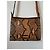 Lancel Pia MM Tasche aus Pythonleder und camelbraunem Leder Python drucken Hellbraun Dunkelbraun Gold hardware - Ansicht 9