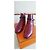 Stivaletti Hermès Neo in pelle nero e rosso scuro Bordò - vista 10