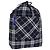 Burberry Nova Check Blue Label Zugbeutel aus Nylon in Marineblau, authentisch ti1925