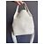 Borsa Loro Piana Bale Piccola Bianca in Pelle - vista 15