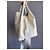 Borsa Loro Piana Bale Piccola Bianca in Pelle - vista 17