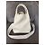 Borsa Loro Piana Bale Piccola Bianca in Pelle - vista 2