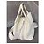 Borsa Loro Piana Bale Piccola Bianca in Pelle - vista 4