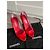 Chanel Pumps aus Lackleder in Rot Größe 36 - Ansicht 3
