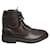 Dolce & Gabbana Boots Dark brown Leather  ref.1603730