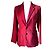 Blazer rojo a medida JEAN PAUL GAULTIER Roja