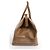 Borsa da dottore in pelle cammello con zip Prada Autunno 2000 - vista 6
