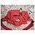 Moschino Biker Borsa a Spalla Rossa Rosso - vista 7