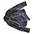 Giacca Biker Moschino in Pelle Nera e Oro Nero D'oro - vista 2