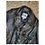 Giacca Biker Moschino in Pelle Nera e Oro Nero D'oro - vista 5
