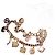 Moschino Charm Gürtel gold Stahl Golden