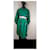 Trench Yves Saint Laurent Vert Clair Coton  - vue 12