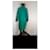 Trench Yves Saint Laurent Vert Clair Coton  - vue 8