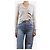 Altuzarra Cardigan froncé à pois gris clair - taille M - vue 3