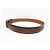 BERLUTI GASPARD BELT IN BROWN LEATHER WITH SCAR PATTERN T90 + POUCH - view 2