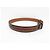 BERLUTI GASPARD BELT IN BROWN LEATHER WITH SCAR PATTERN T90 + POUCH - view 4