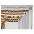 FULAR CHANEL LOGO CC E CATENE QUADRATO 90 CM IN SETA BIANCA Bianco - vista 3